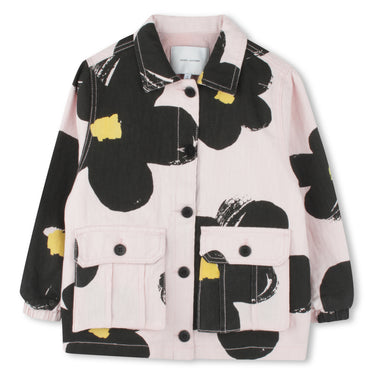 Chamarra para niña y Teen Marc Jacobs rosa flor